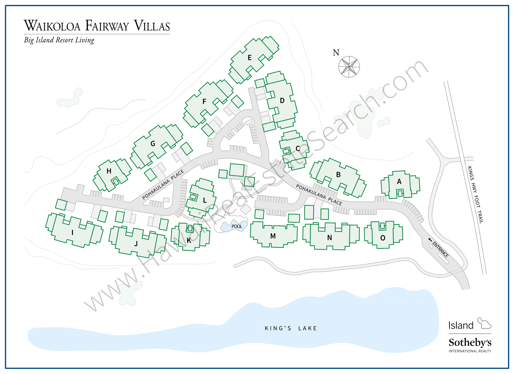 Waikoloa Fairway Villas Property Map